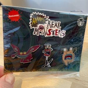 Nick Box Aaahh!!! Real Monsters Pins New Unopened